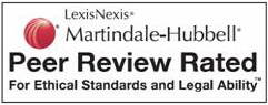 Martindale-Hubbell Peer Review Rated for Ethical Standards and Legal Ability